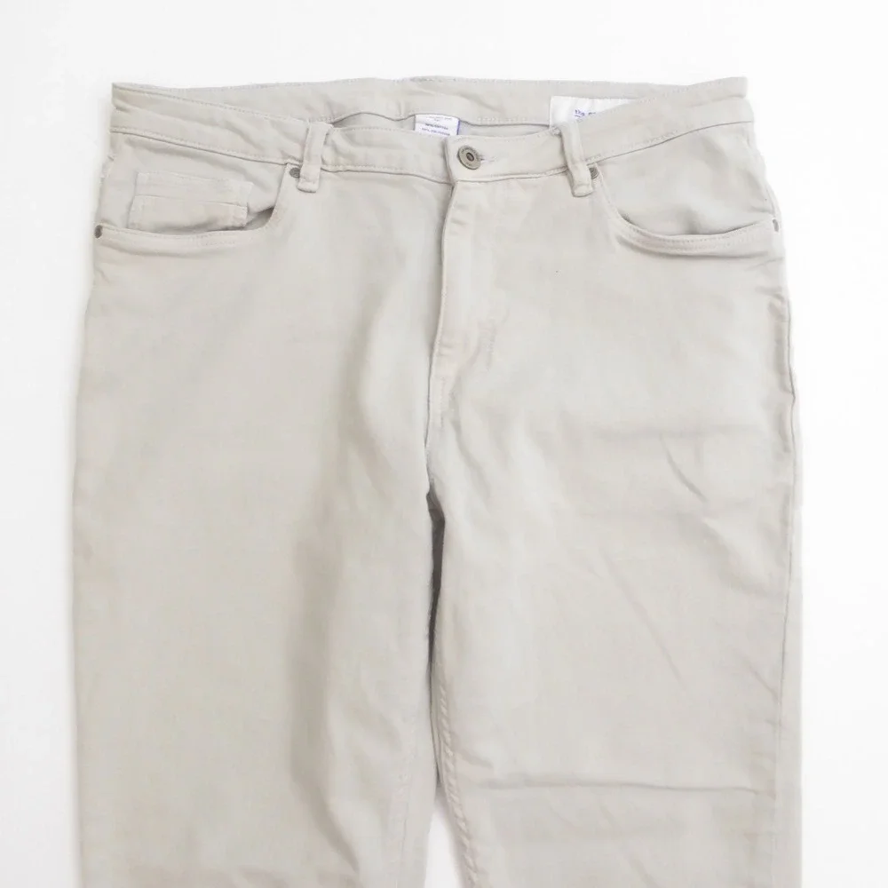 The Perfect Jean NYC Mens Slim Fit Pants Denkhaki Khaki 38x32